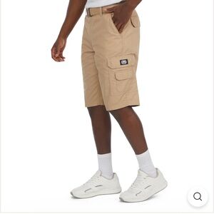 The Lead Belted Cargo Short Khaki.